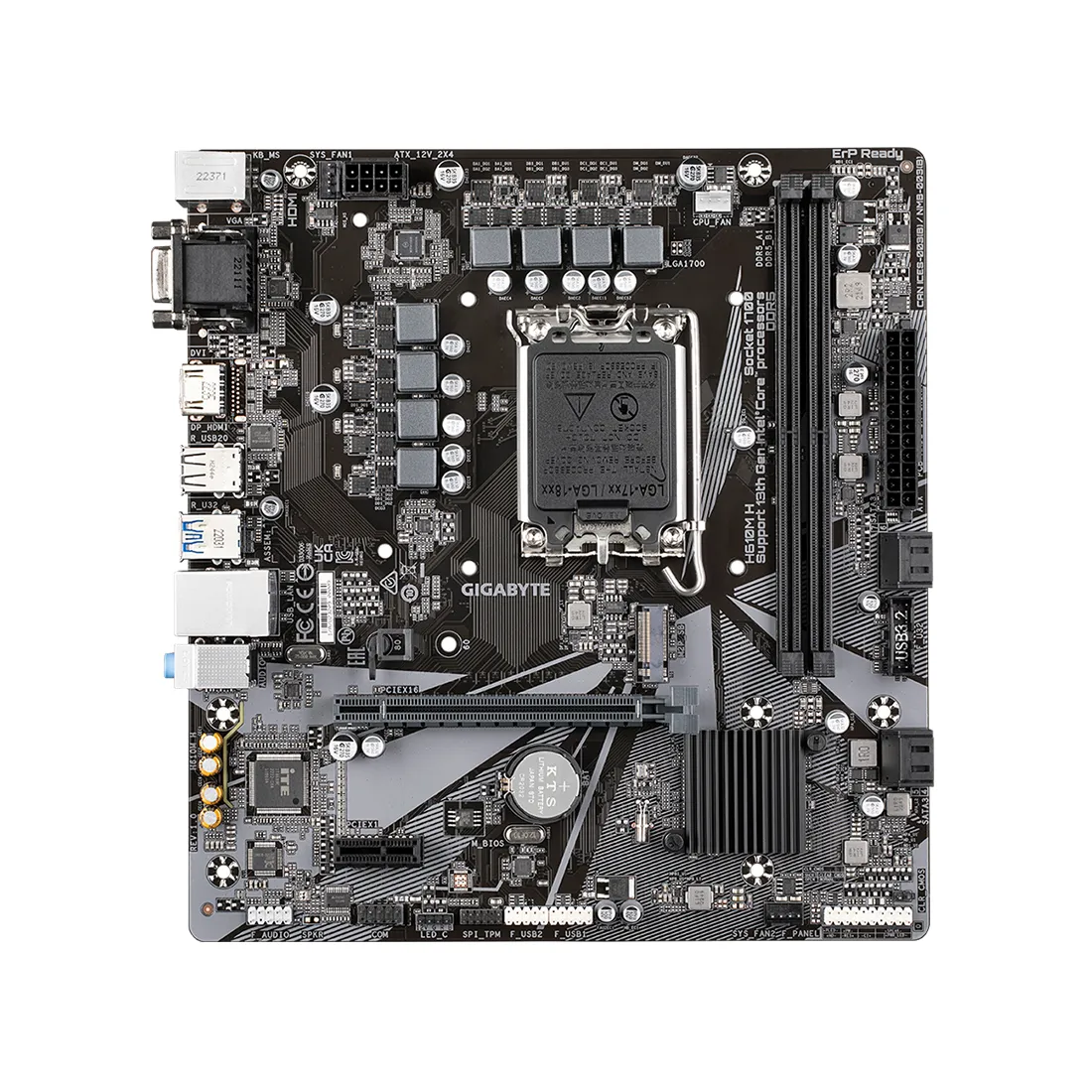 Материнская плата Gigabyte H610M H — изображение 2