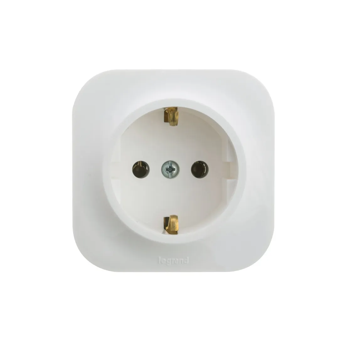 Розетка с зк Legrand Forix 16A 250В IP20 накладная белый — изображение 2