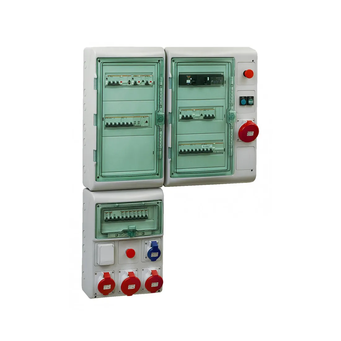 Пылевлагозащищенный щит SE Kaedra 3x12 модулей IP65 — изображение 2