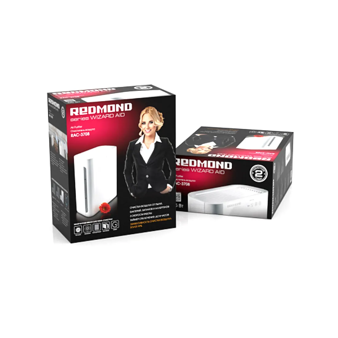 Очиститель воздуха Redmond RAC-3708 Белый — изображение 3