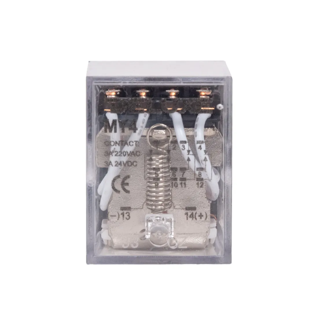 Реле промежуточное Deluxe MY4 24V AC — изображение 2