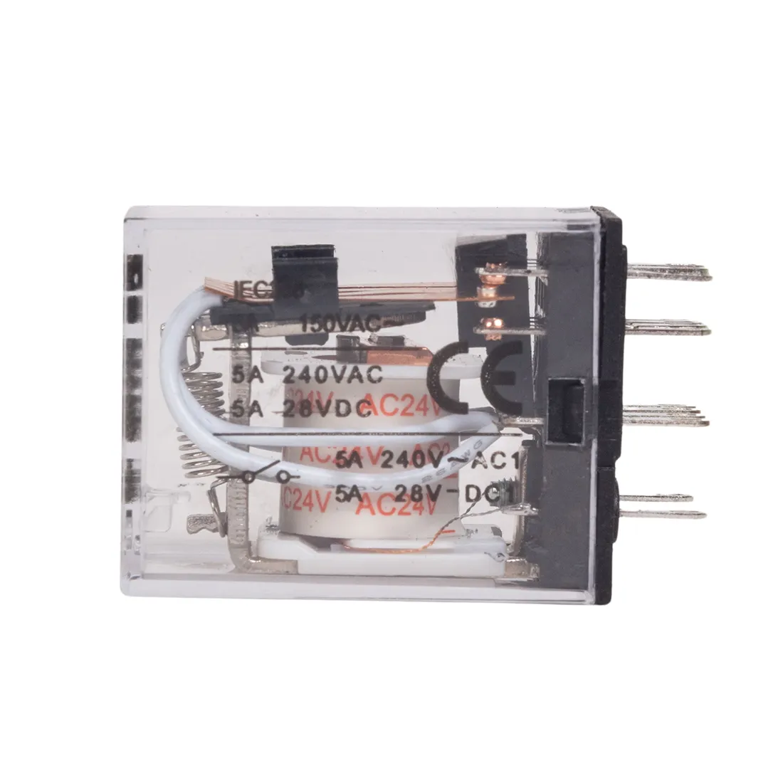 Реле промежуточное Deluxe MY4 24V AC — изображение 3
