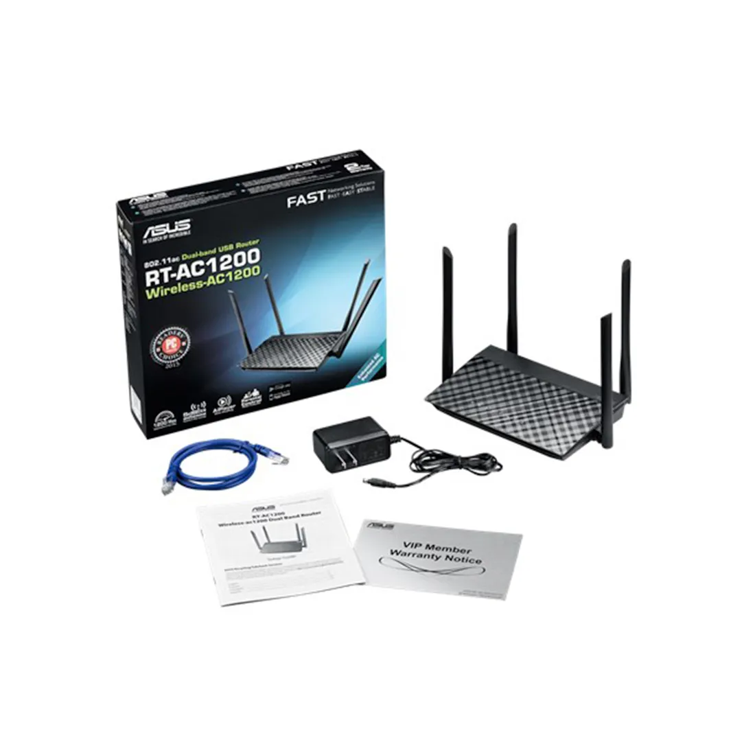 Маршрутизатор с беспроводной точкой доступа ASUS RT-AC1200 — изображение 3