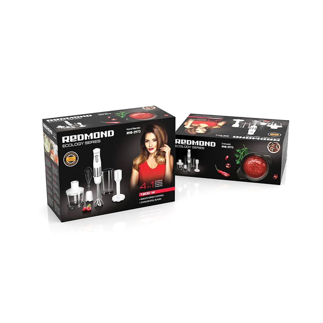 Погружной блендер Redmond RHB-2973 Белый — изображение 3