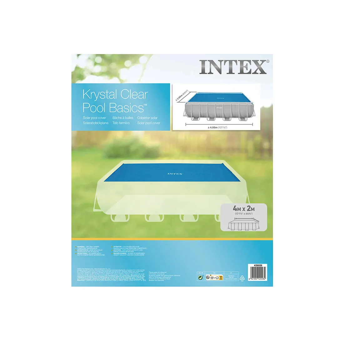 Тент для бассейна Intex 28028 — изображение 3