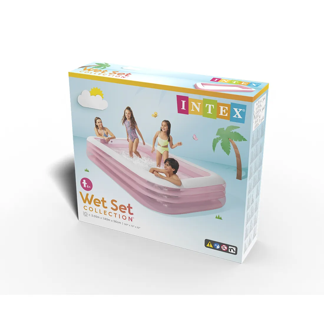 Надувной бассейн детский Intex 58487NP — изображение 3