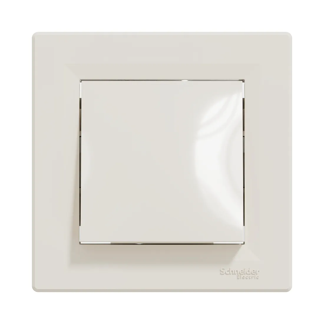 Выключатель одноклавишный SE EPH0100123 Asfora 10AX в сборе быстрозажим. клеммы кремовый — изображение 2