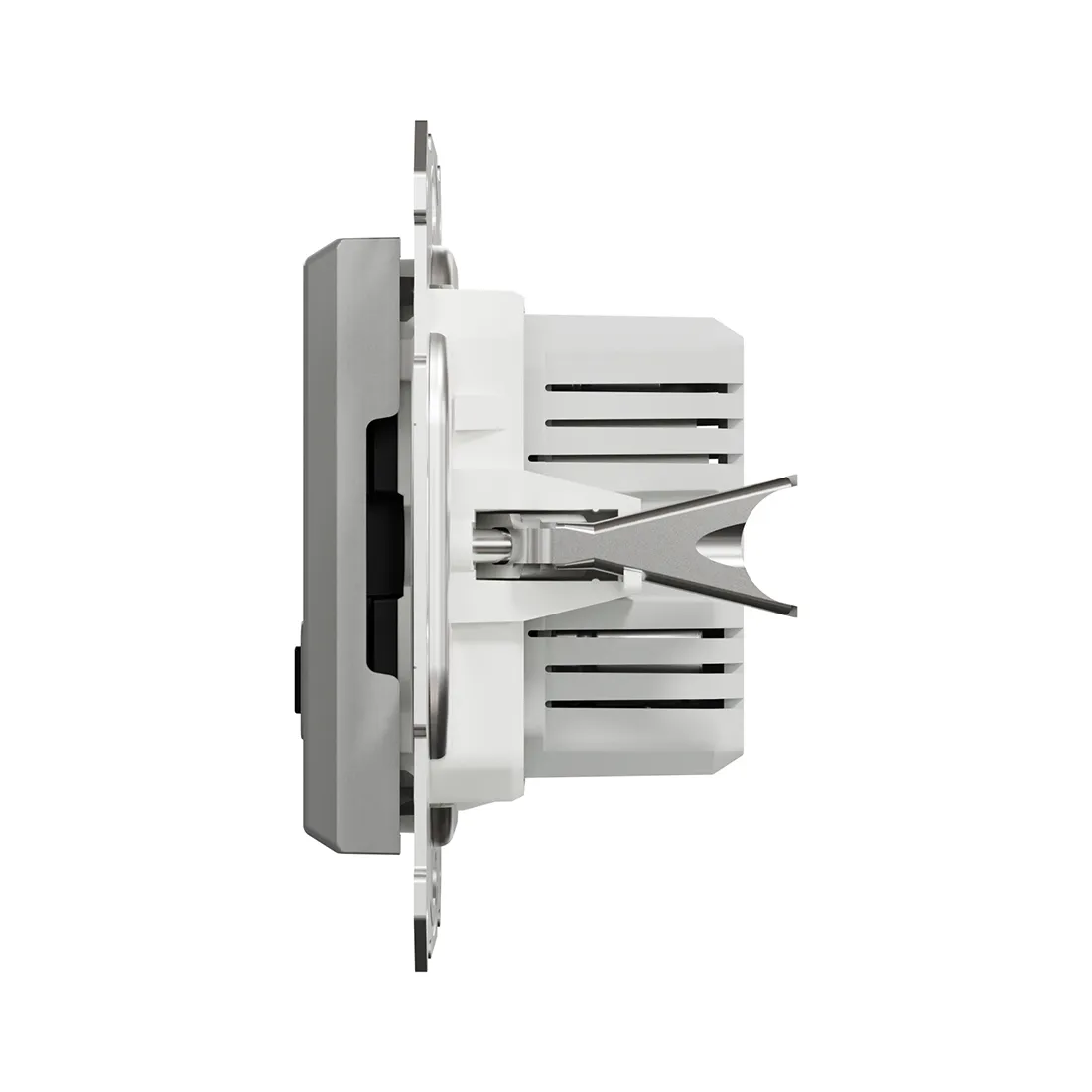 Розетка USB SE EPH2700361 Asfora A+С 2,4А механизм алюминий — изображение 3