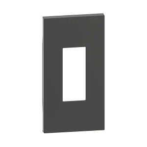 Лицевая панель Bticino KG07M2 Living Now для телефонных и компьютерных розеток 2 модуля черный