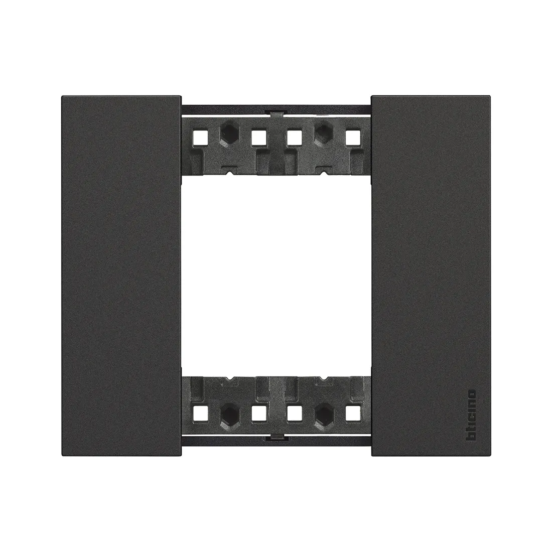 Рамка декоративная Bticino KA4802KG Living Now 2 поста черный