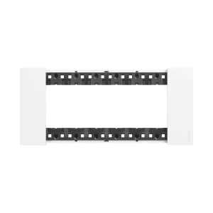 Рамка декоративная Bticino KA4806KW Living Now 6 модулей белый