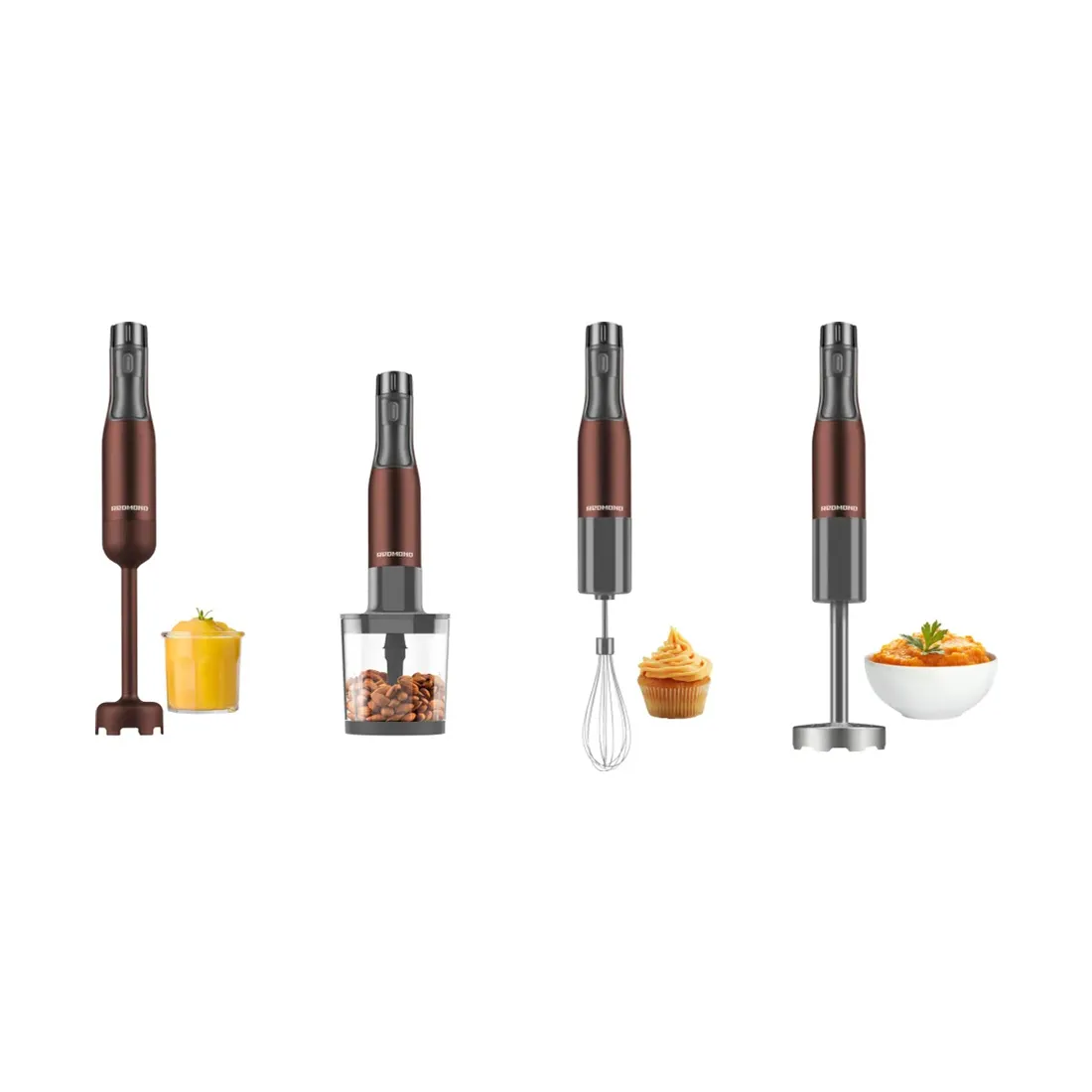 Погружной блендер Redmond BH404 Бронзовый — изображение 2