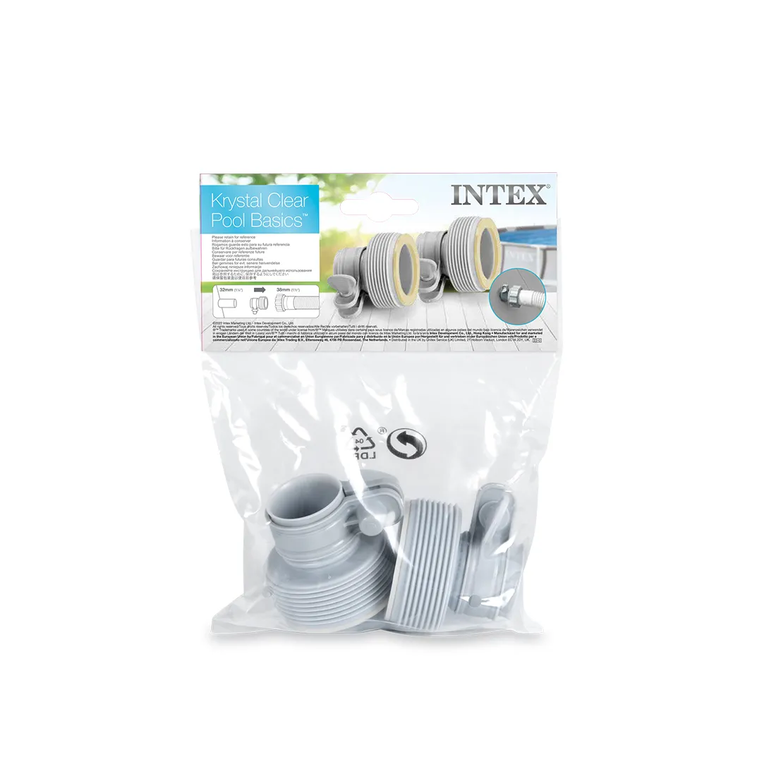 Набор переходников для шлангов Intex 29061 (Адаптер тип В) — изображение 3