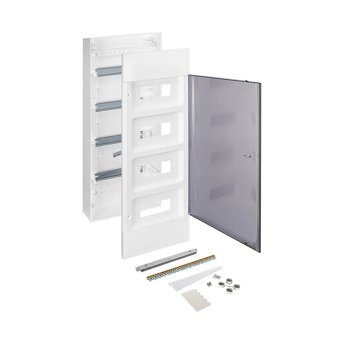 Щит навесной Legrand Practibox S 4х12 IP40 Дымчатая дверь — изображение 3