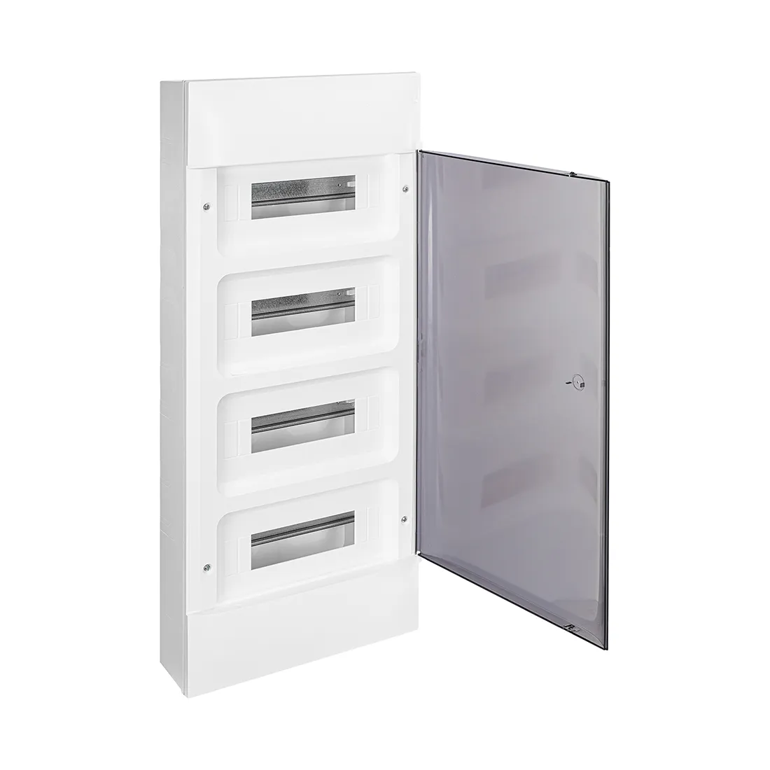 Щит навесной Legrand Practibox S 4х12 IP40 Дымчатая дверь — изображение 2