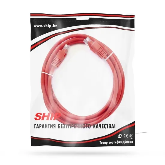 Патч Корд SHIP Cat.6 UTP RJ-45 3 м S6025RD0300-P — изображение 2