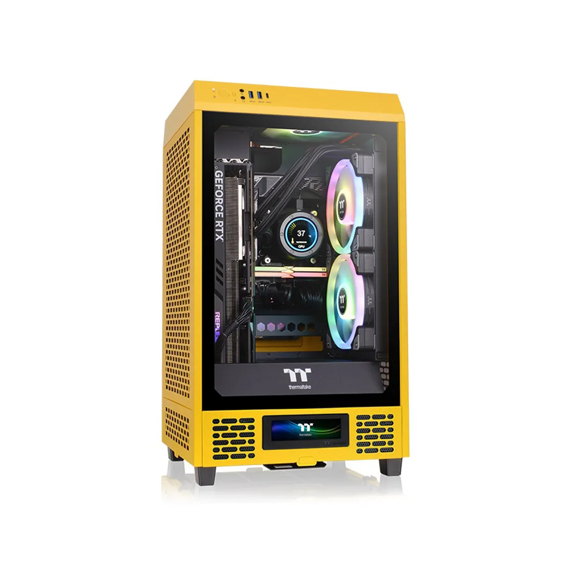 Панель LCD Thermaltake The Tower 200 Bumblebee — изображение 2