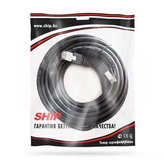 Патч Корд SHIP Cat.6 FTP LSZH RJ-45 5 м S7025BK0500-P — изображение 2