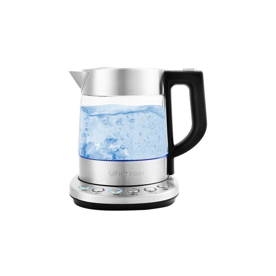 Чайник электрический Kitfort KT-648 металл — изображение 2