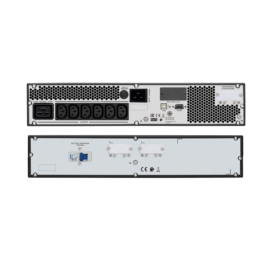 Источник бесперебойного питания Schneider Electric Easy UPS SRVS3KRILRK — изображение 3