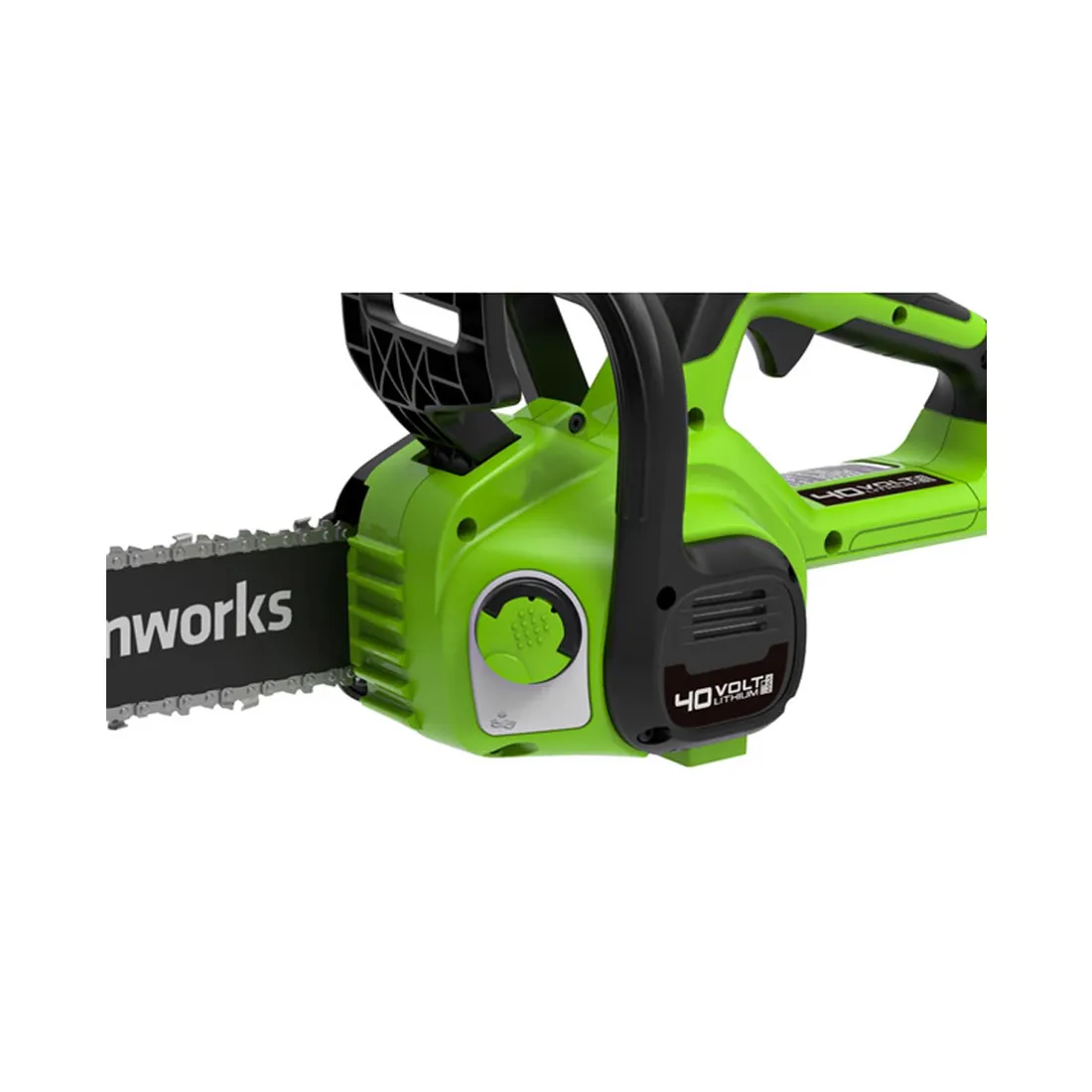 Цепная пила аккумуляторная Greenworks 40V 30 смс 1x АКБ 4Ач и ЗУ — изображение 3