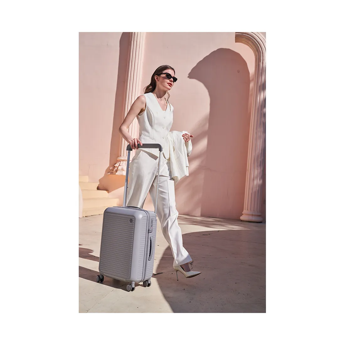 Чемодан NINETYGO NULIFE luggage 20'' Grey — изображение 2