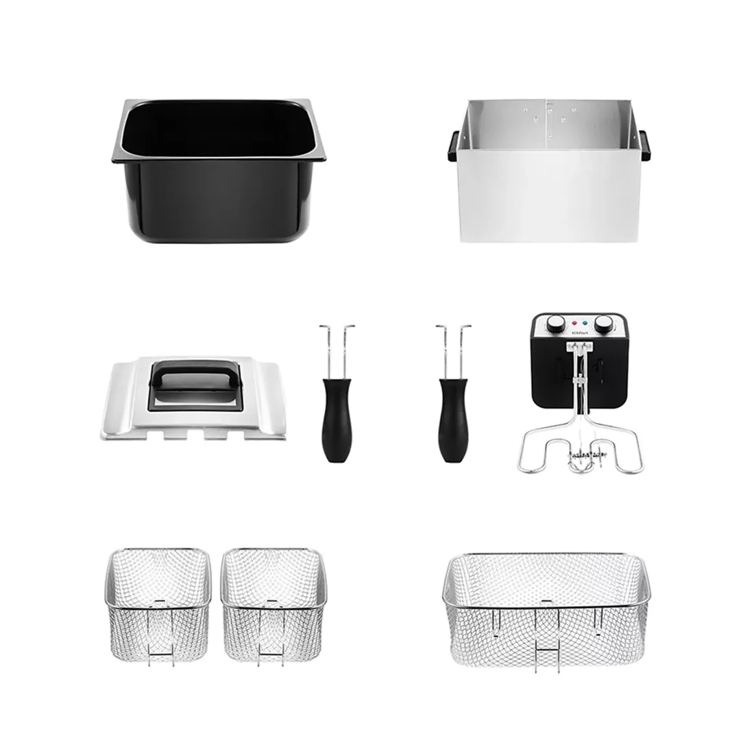 Фритюрница Kitfort КТ-2025 — изображение 2