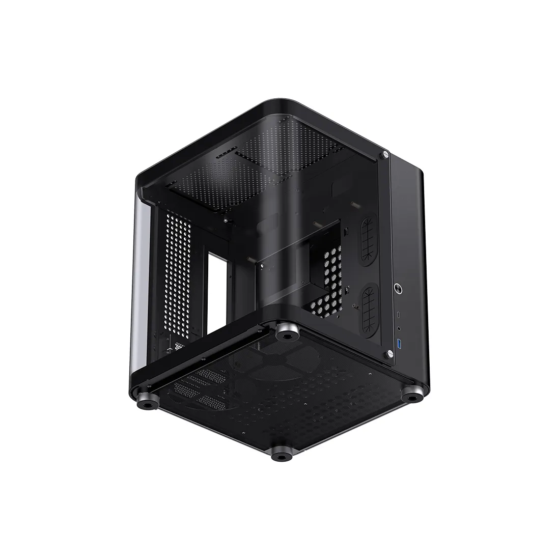 Компьютерный корпус Jonsbo TK-1 Black без Б/П — изображение 2