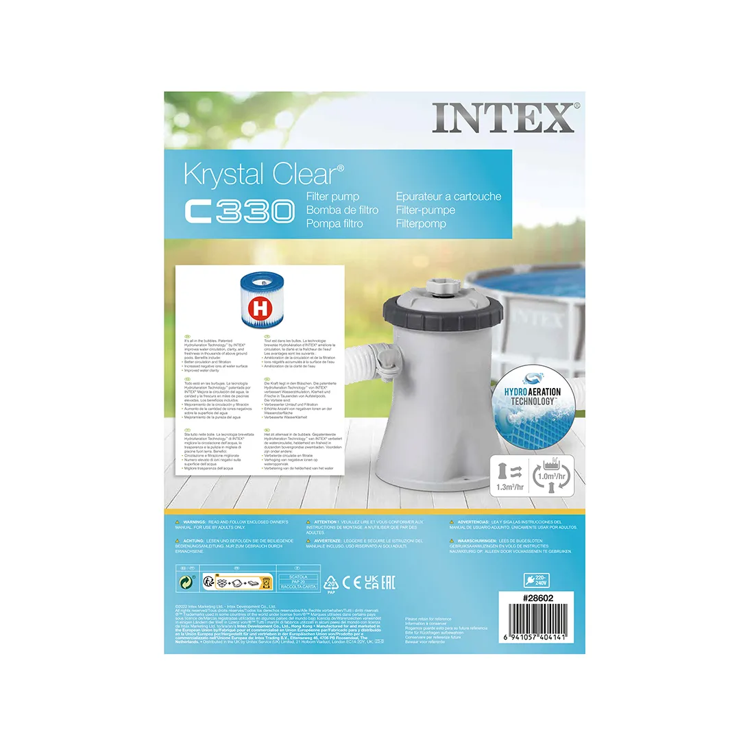 Фильтр-насос для бассейна Intex 28602 — изображение 3