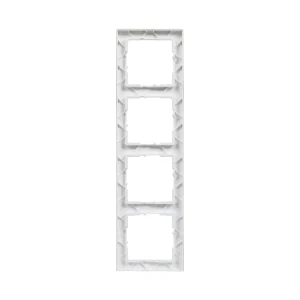 Рамка декор. универсальная 4-постовая Suno Белый