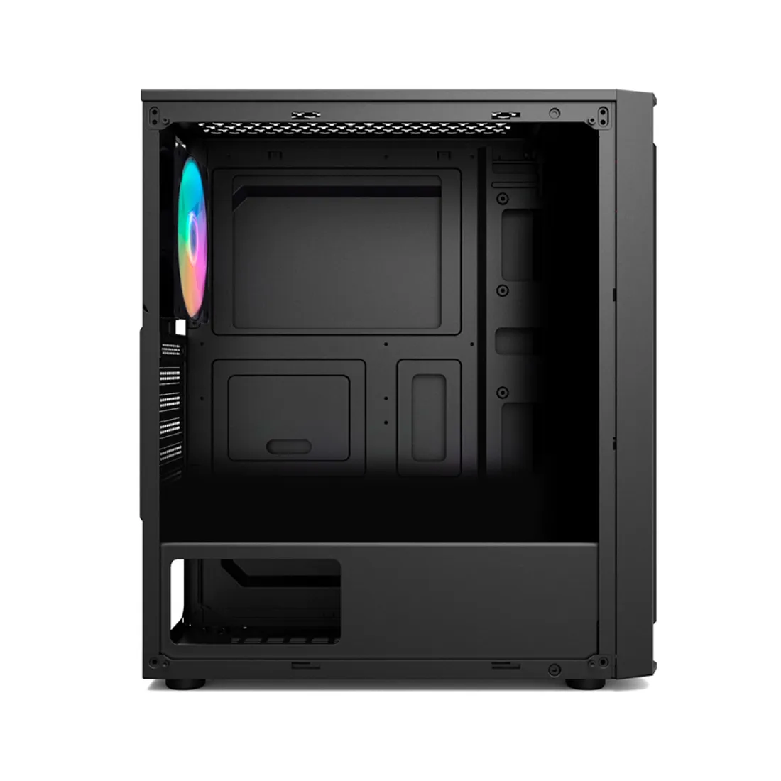 Компьютерный корпус 1STPLAYER RAINBOW RB-4 BK без Б/П — изображение 3