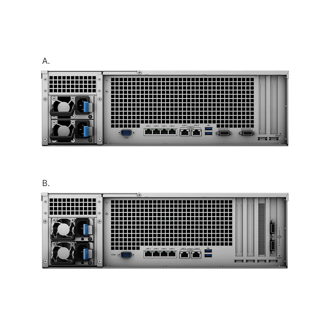 Система хранения данных (сервер) Synology RS4021xs+ — изображение 3