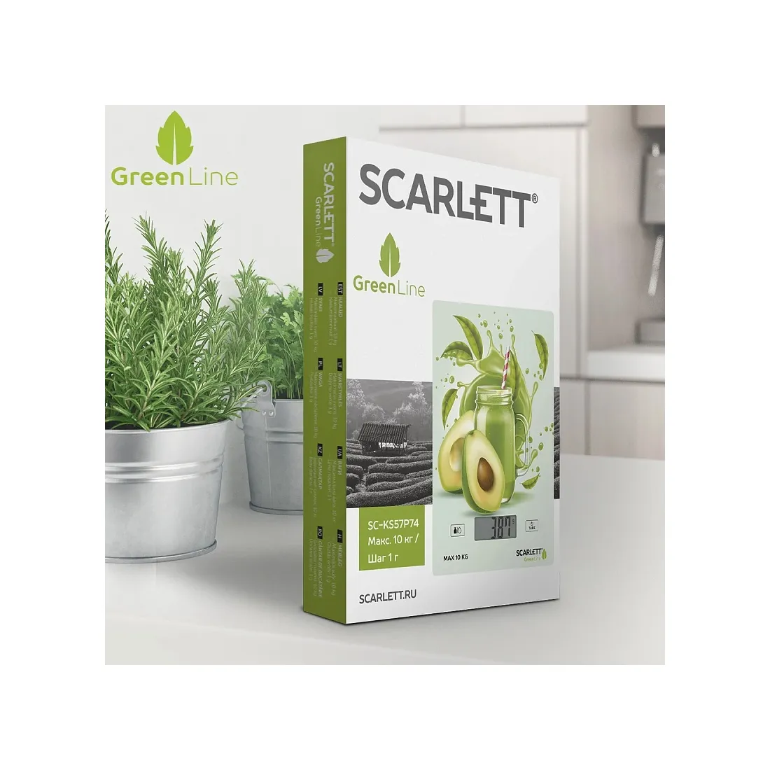 Весы кухонные Scarlett SC-KS57P74 — изображение 3