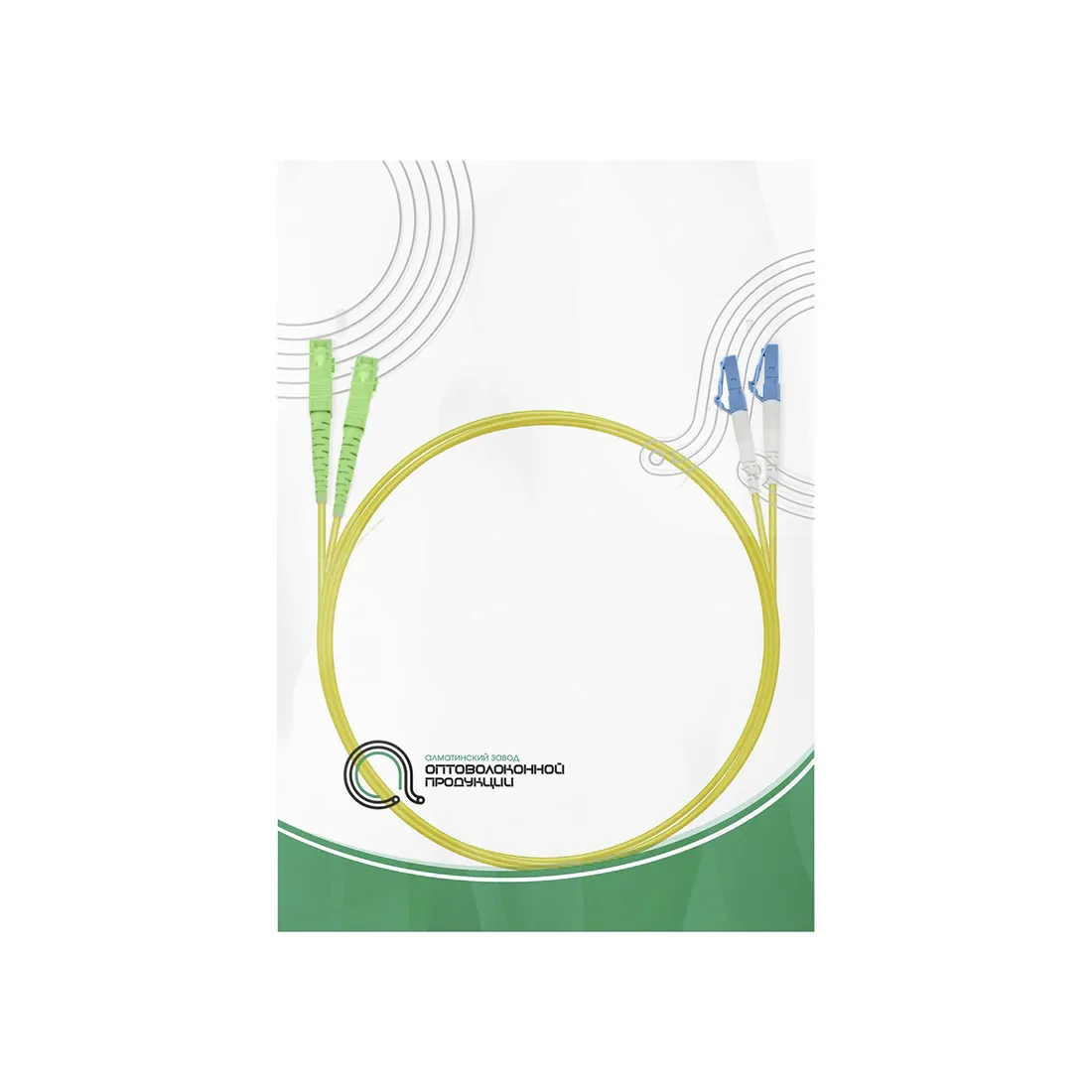 Патч Корд Оптоволоконный SC/UPC-LC/UPC SM 9/125 Duplex 2.0мм 1 м — изображение 3