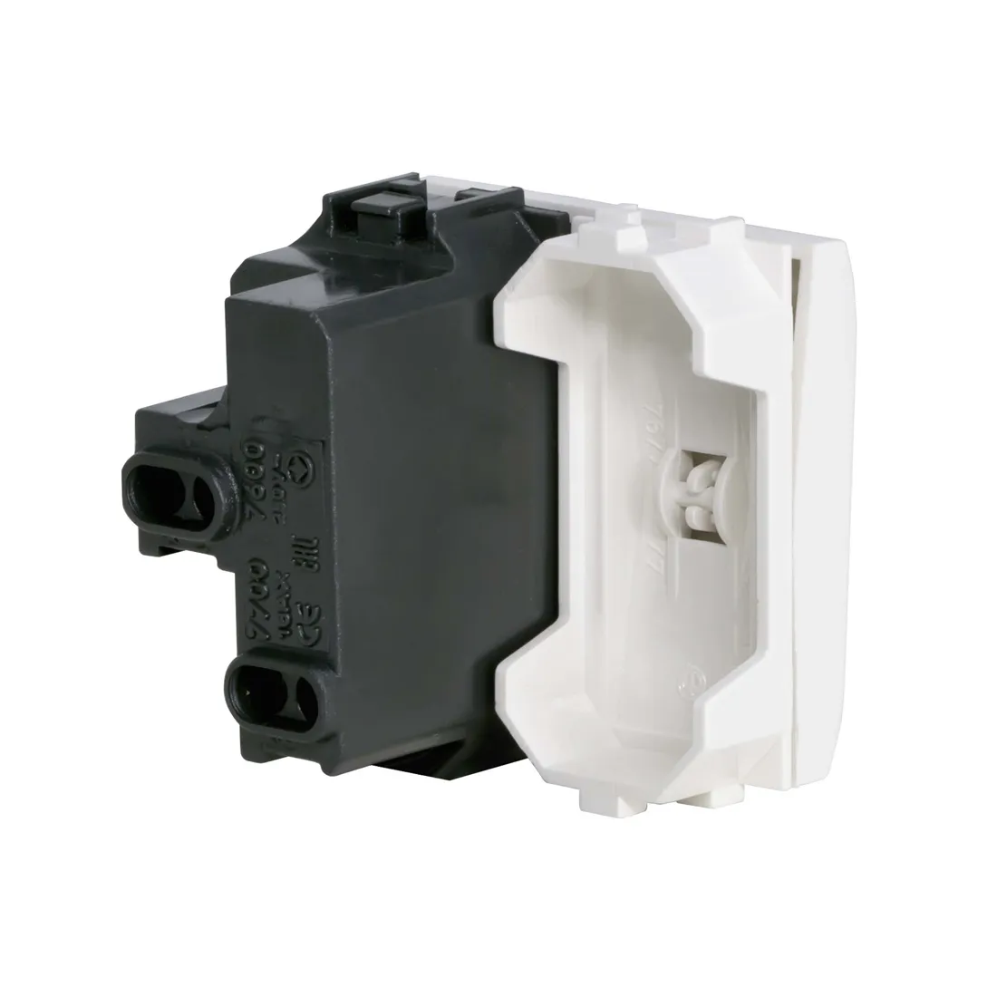 Выключатель DKC 76002B белый 2мод. — изображение 3