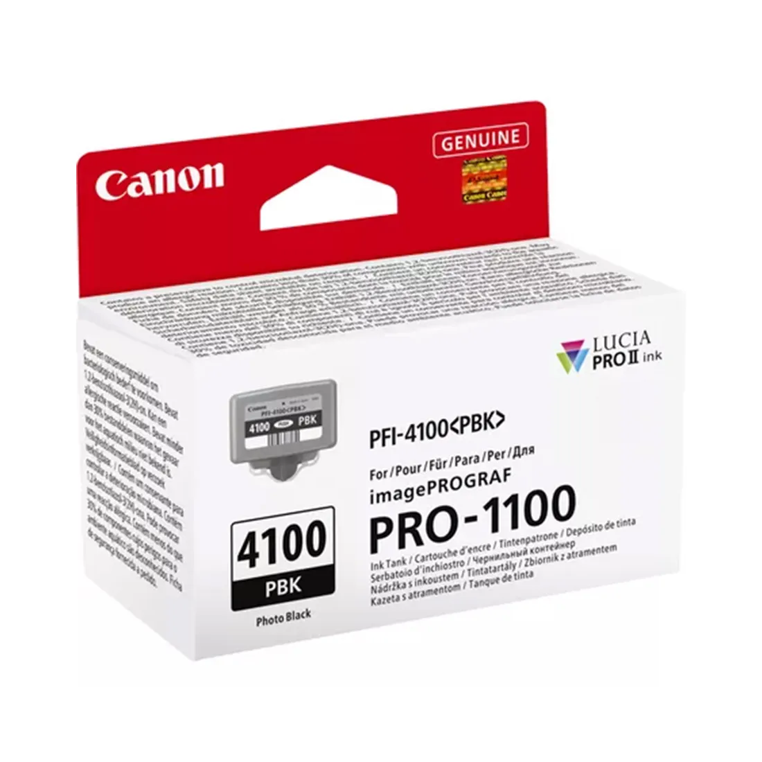 Чернильный картридж Canon PFI-4100 Photo Black — изображение 2
