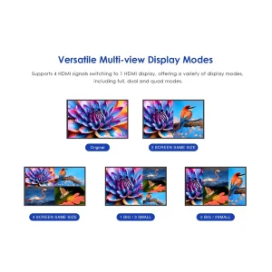 Переключатель HDMI Lenkeng LKV401MV-V2.0 (FHD60hz, 4x1)