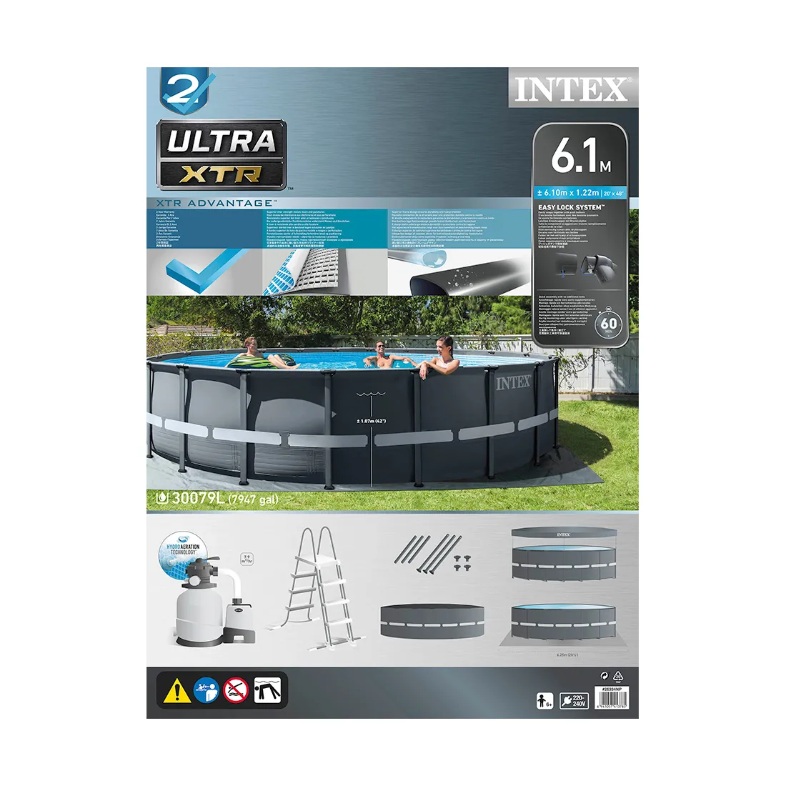 Каркасный бассейн Intex 26334NP — изображение 3