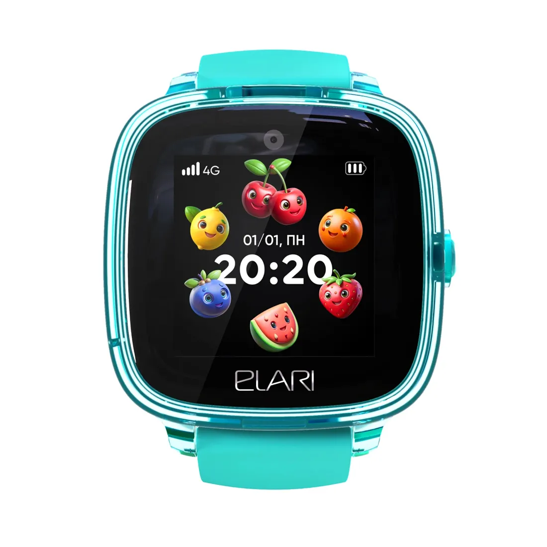Смарт часы Elari KidPhone 4G Fresh Зеленый — изображение 2