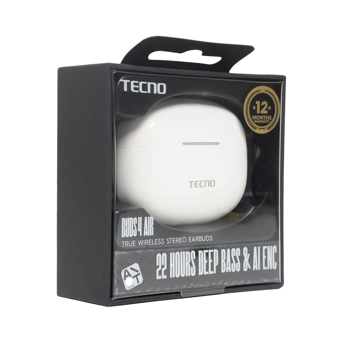 Наушники TECNO Buds 4 Air BD04 Air White — изображение 3