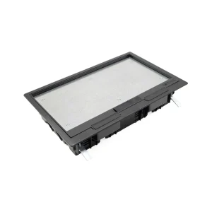 Лючок напольный c изменяемой глубиной DKC 88316 16 модулей Чёрный