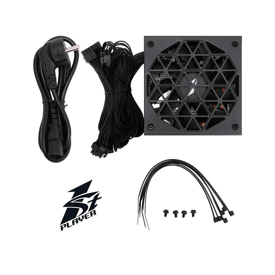 Блок питания 1STPLAYER HA 650W BK — изображение 3