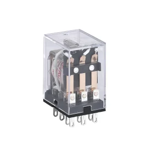 Промежуточное реле CHINT JZX-22F(D) 4 конт. с инд. LED 3А 220В DC