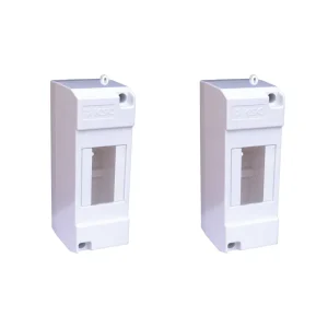 Щиток KSC 11-001 46х130х60 для установки до 2-х автоматических выключателей IP30