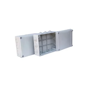 Коробка распаячная KSC 11-309 190х240х70 для открытого монтажа с резиновыми вводами IP55