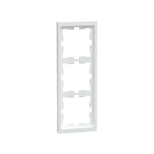 Рамка MERTEN MTN4030-6535 D-Life 3 постовая белый лотос