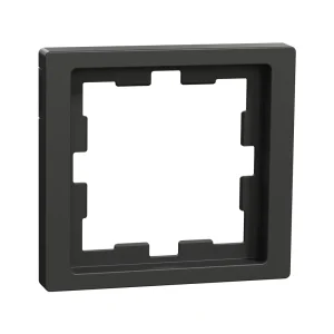 Рамка MERTEN MTN4010-6534 D-Life 1 постовая антрацит