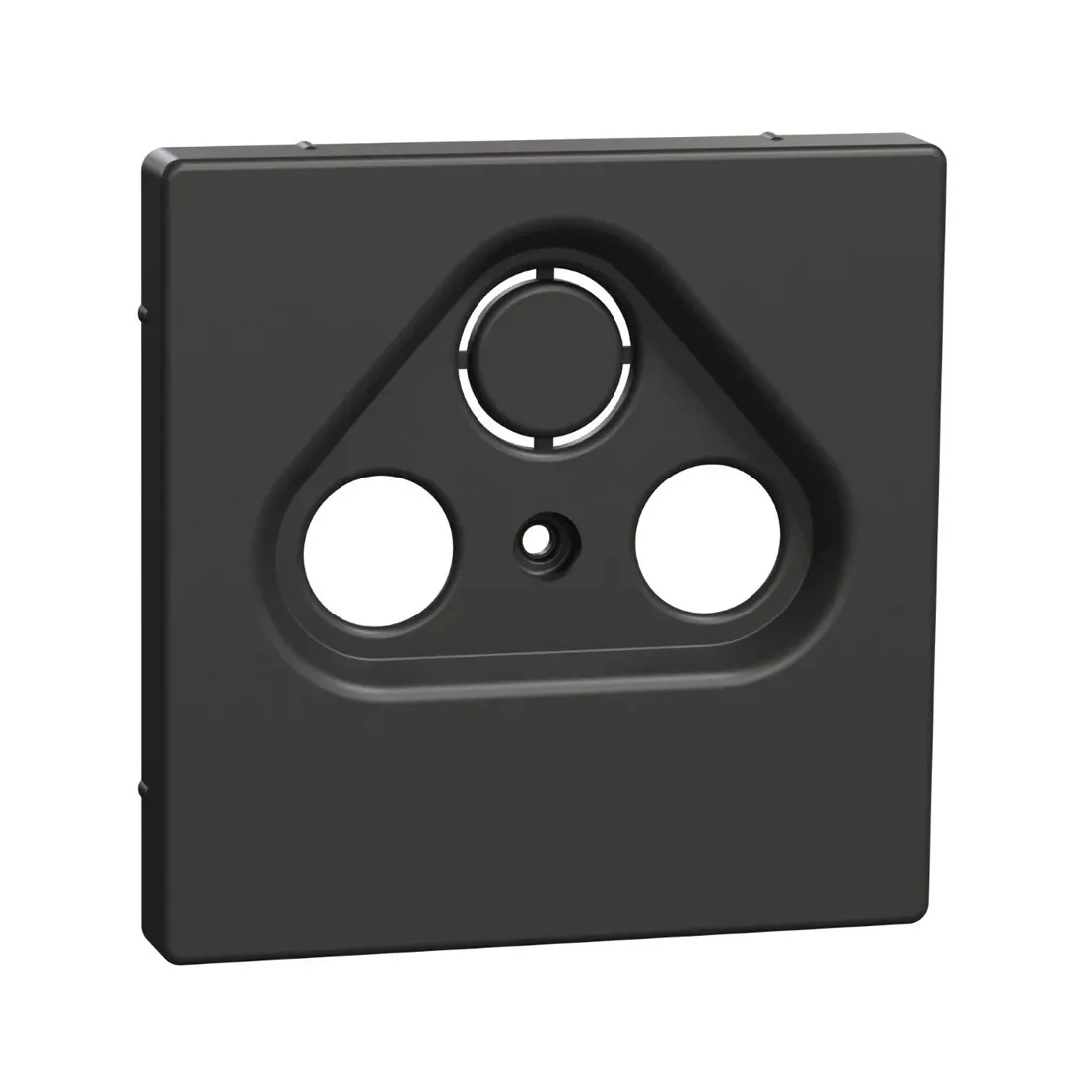 Центральная накладка MERTEN MTN4123-6034 D-Life TV розетки антрацит — изображение 2