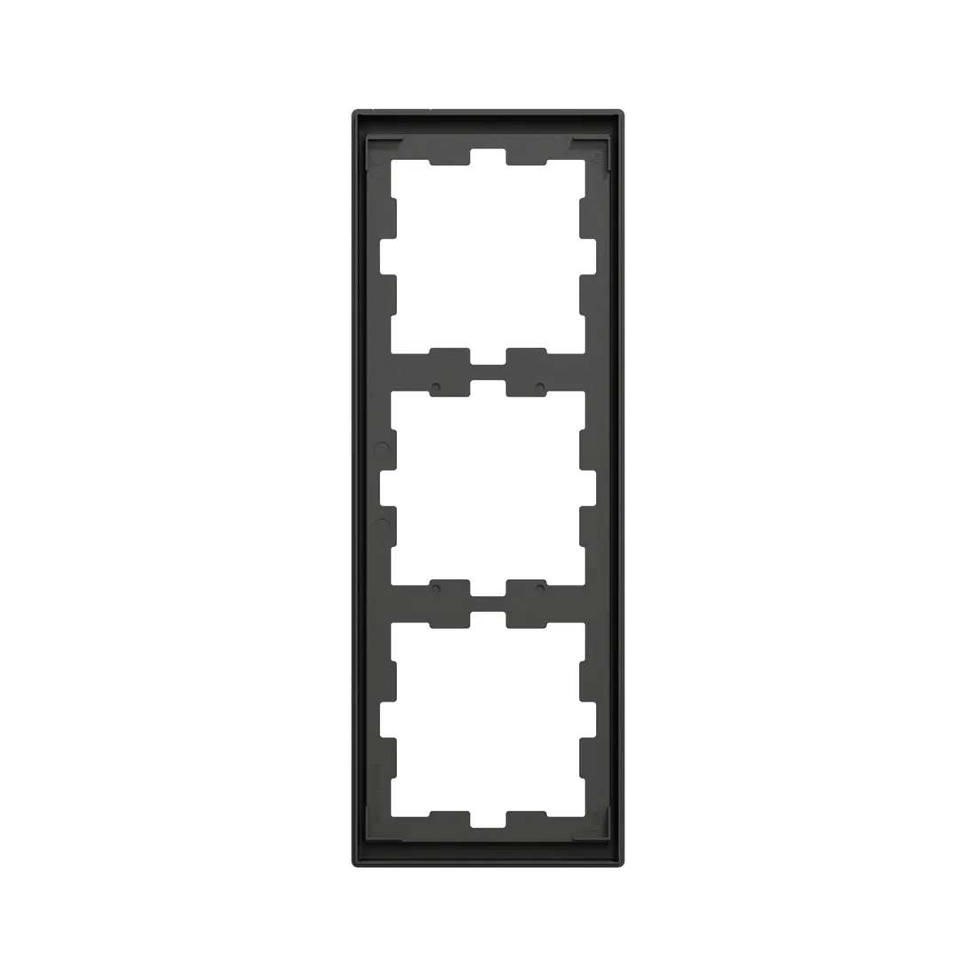 Рамка MERTEN MTN4030-6534 D-Life 3 постовая антрацит — изображение 2