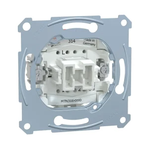 Переключатель мех-м MERTEN MTN3116-0000 D-Life 1 клавишный